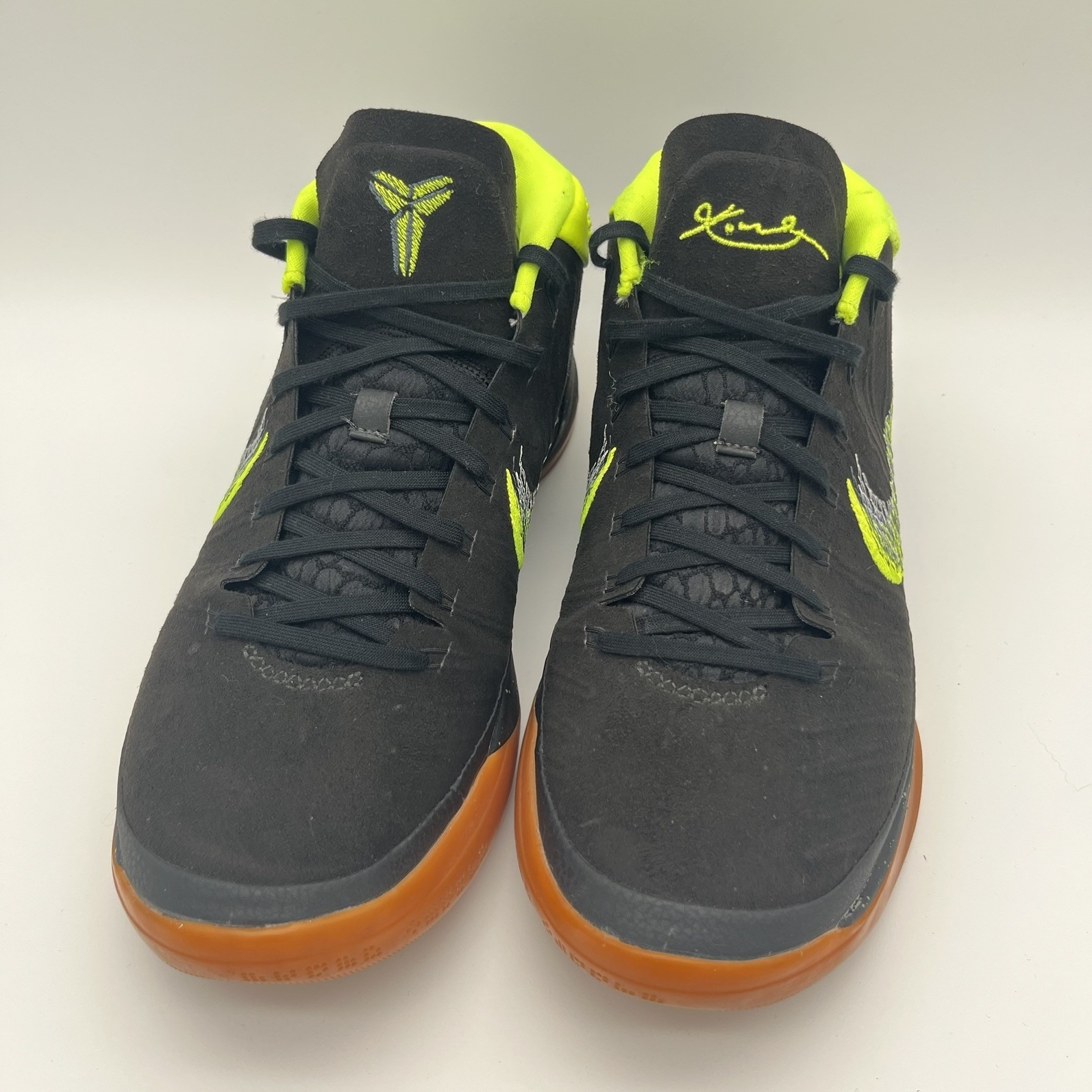 Nike 2017 Kobe A.D. Mid Ep 'Rise ' Mens Us 10 Baskeball Shoes Black/Neon Green